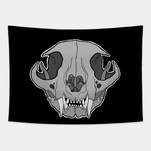 Cat Skull Tapestry