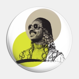 Stevie Wonder Pin