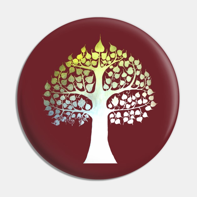Bodhi Tree Pin by FrejaFly