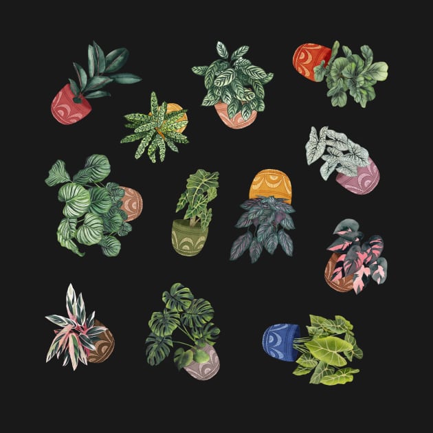 House Plants Illustration 1 by Gush Art Studio 1