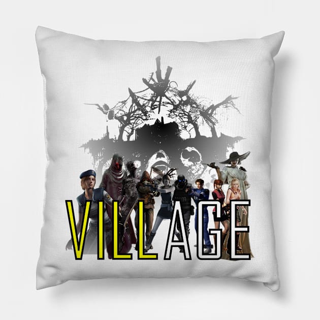 VILLAGE Pillow by equiliser