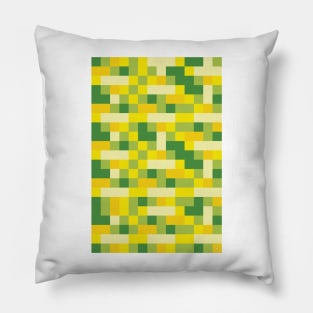 Pixelated Landscape - Spring Pillow