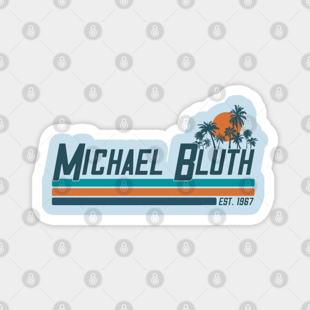 Coastal Retro Collection - Michael Bluth Magnet by Tv Moments
