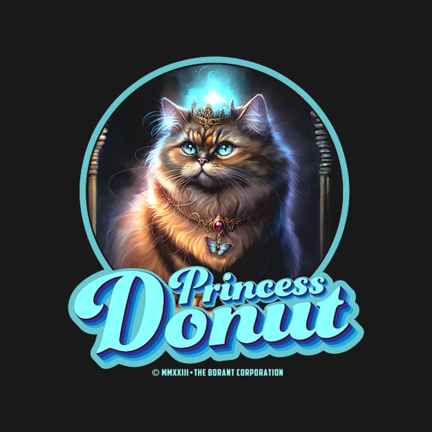 Princess Donut (Black Print) by Miskatonic Designs