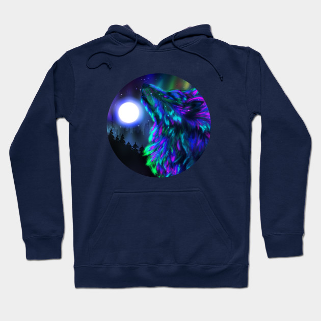 howling wolf hoodie