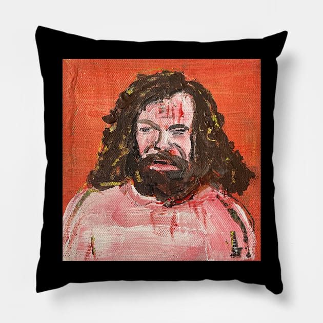 Bruiser Brody Pillow by ElSantosWorld