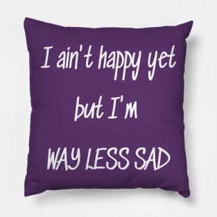 Ajr way less sad lyric Pillow