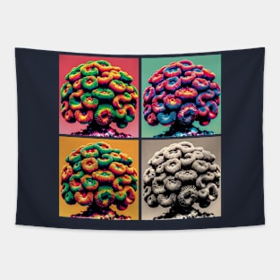 Pop Zoanthids Coral - Cool Underwater Tapestry