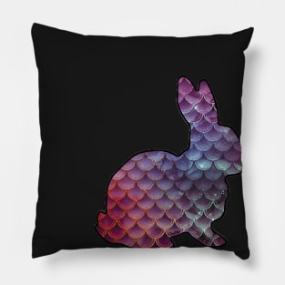 Mermaid Show Rabbit - NOT FOR RESALE WITHOUT PERMISSION Pillow