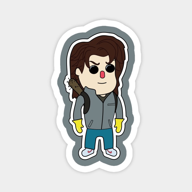 Steve Harrington Cute Face Magnet by HijriFriza