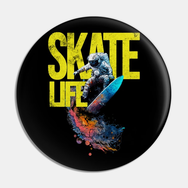 Skate Life Pin by Karyljnc