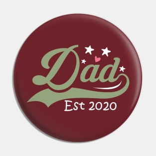 Dad tshirt Pin