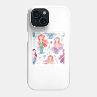 Mermaids Pattern 12 Phone Case