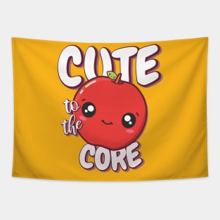 Cute To The Core - Apple Design Tapestry