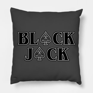 Black Jack Ace Pillow