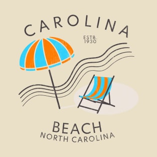 On the Shores of Carolina Beach, NC T-Shirt