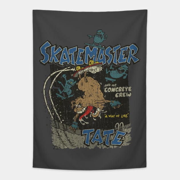 Skatemaster Tate A Way of Life 1988 Tapestry by JCD666