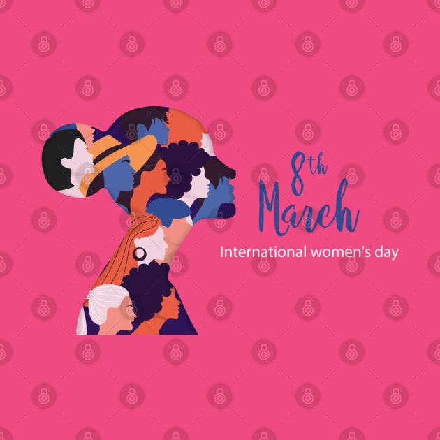 8 th march Women Day by Mako Design 