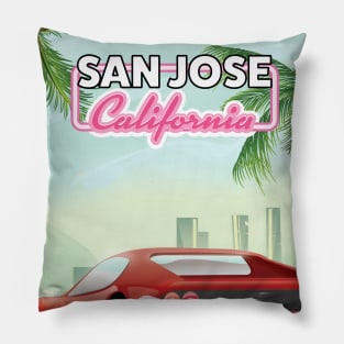 San Jose California Pillow