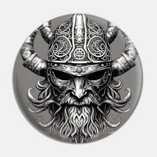 Viking helmet Pin