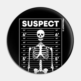 Suspect Skeleton #2 - White Pin