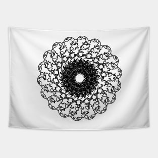 Butterfly Flower Tapestry