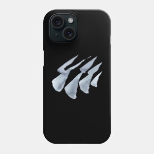 Ink Brush Stroke - Wedge Form Pattern Phone Case