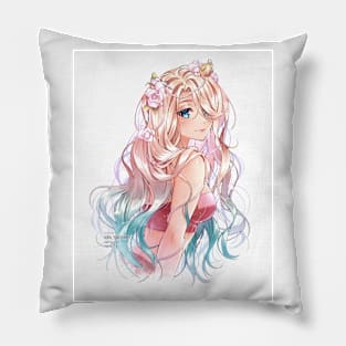 Mermaid Princess Pillow