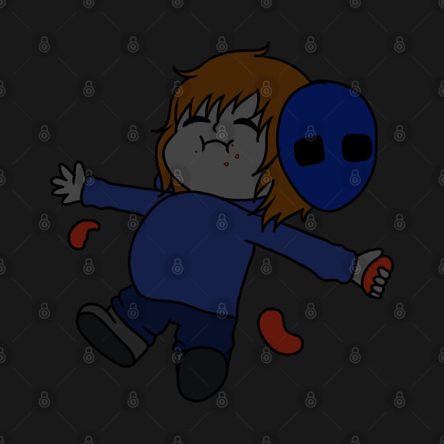 Creepypasta chibi Eyeless Jack by LillyTheChibi