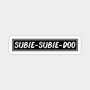 Subie - Subie - Doo - Subaroo JDM Sports Car Magnet