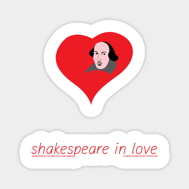 Shakespeare in love Magnet by gimbri