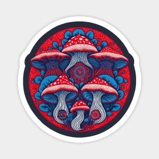 Amanita mushrooms Magnet