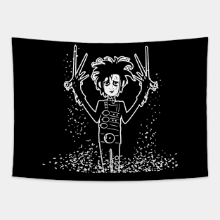 Tim Burton’s Edward Scissorhands Snow Tapestry