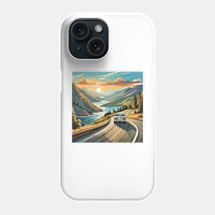 Summer Mountain Road Trip Lovers Phone Case