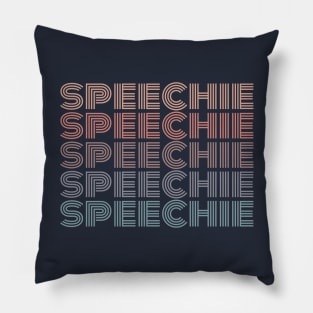 Speechie Speech Therapist Pillow