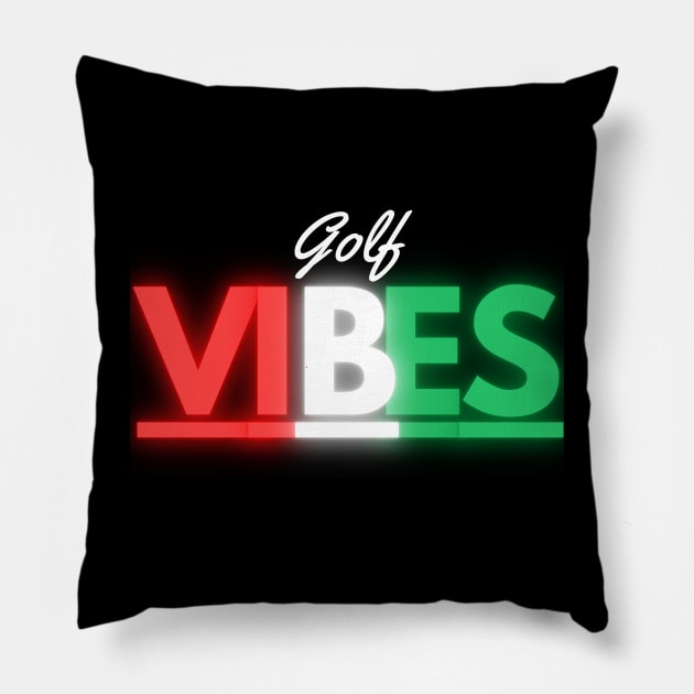 Golf Vibes - Mexico Pillow by Golfers Paradise