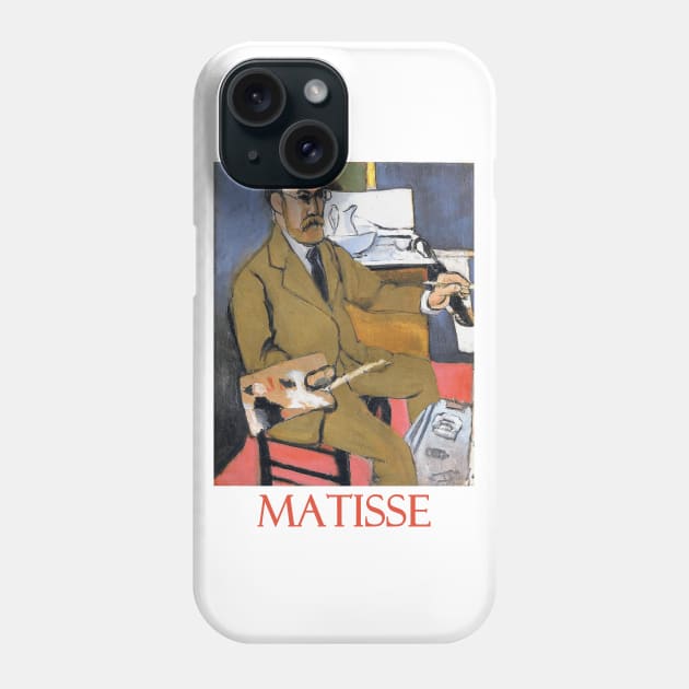 Self Portrait (1918) by Henri Matisse Phone Case by Naves