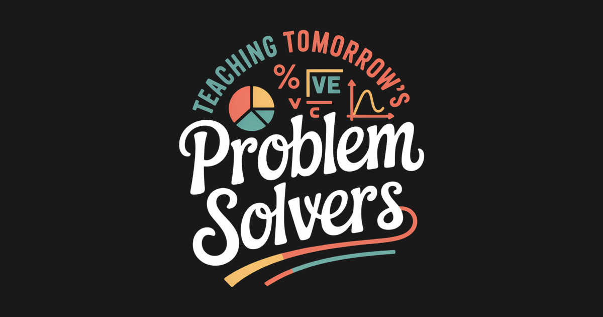 Math Teacher Teaching Tomorrow'S Problem Solvers - Quotes And Sayings ...