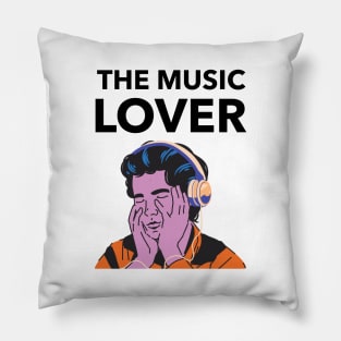 The Music Lover Pillow