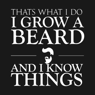 Bearded Man Gift T-Shirt