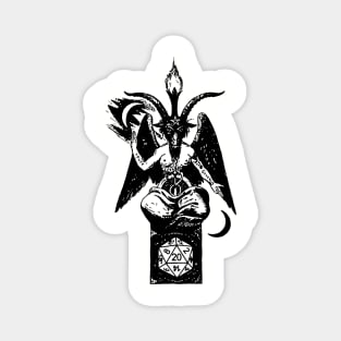 Dungeons and Dragons I (Monochrome). Magnet