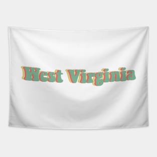 West Virginia 70's Tapestry