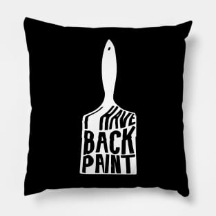 i have back paint Pillow