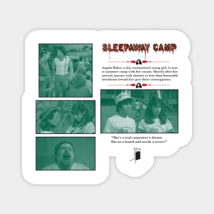 Sleepaway Camp Synopsis Design Magnet