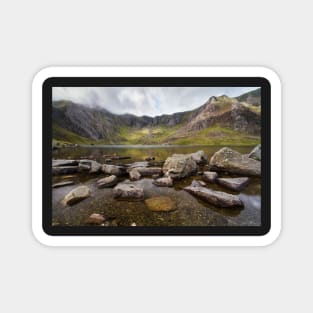 Llyn Idwal in the Snowdonia National Park Magnet