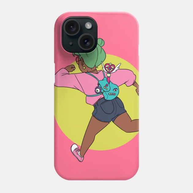 Modern Magical Girl Phone Case by LaurenS