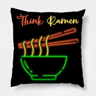 Think ramen ramyun ramyeon. Pasta Noodle lovers Pillow