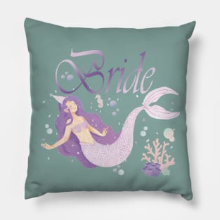 Mermaid Bride Pillow