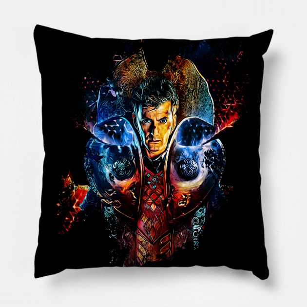 True Time Lord Pillow by ZuleYang22