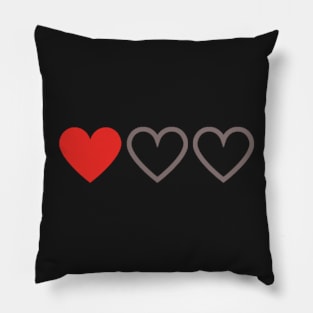 life hearts Pillow